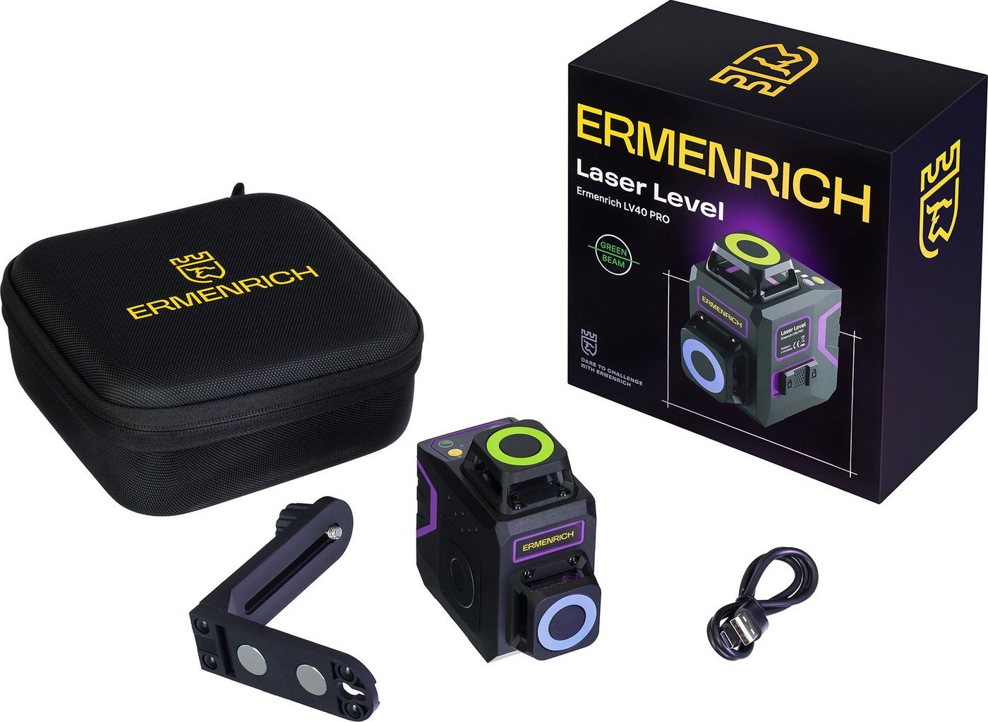 Лазерный нивелир Ermenrich PRO LV40 84633