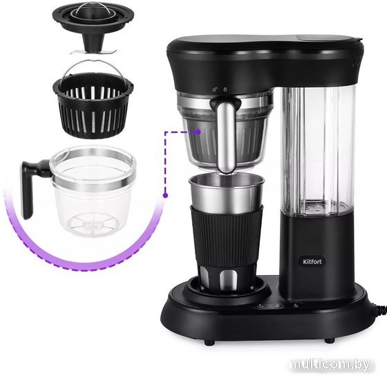 Капельная кофеварка Kitfort KT-7141
