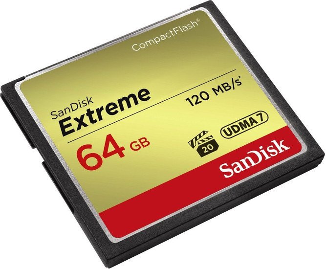 Карта памяти SanDisk Extreme CompactFlash 64GB [SDCFXSB-064G-G46]
