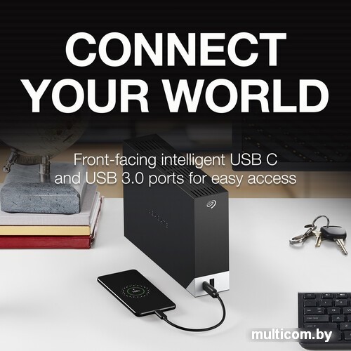 Внешний накопитель Seagate One Touch Desktop Hub 8TB