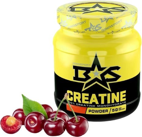 Моногидрат креатина Binasport Creatine (500г, вишня)