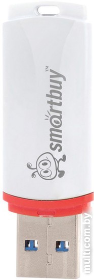 USB Flash Smart Buy Crown White 4GB (SB4GBCRW-W)