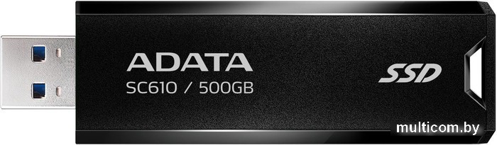 Внешний накопитель ADATA SC610 500GB SC610-500G-CBK/RD