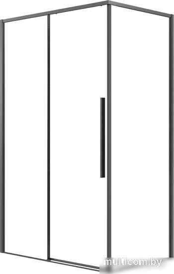 Душевой уголок Grossman Galaxy 140x80x195 120.K33.01.1480.42.00 (графит сатин/прозрачное стекло)