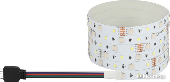 Светодиодная лента ЭРА LS5050 -14,4-60-12-RGB+W-IP20-1 year-5m RGB+холодный белый Б0059911