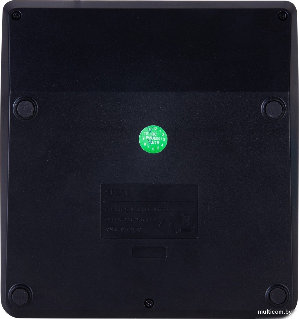 Бухгалтерский калькулятор Deli EM01120 (черный)