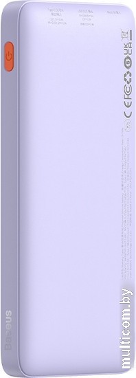 Внешний аккумулятор Baseus Airpow Fast Charge Power Bank 20W 10000mAh (сиреневый)