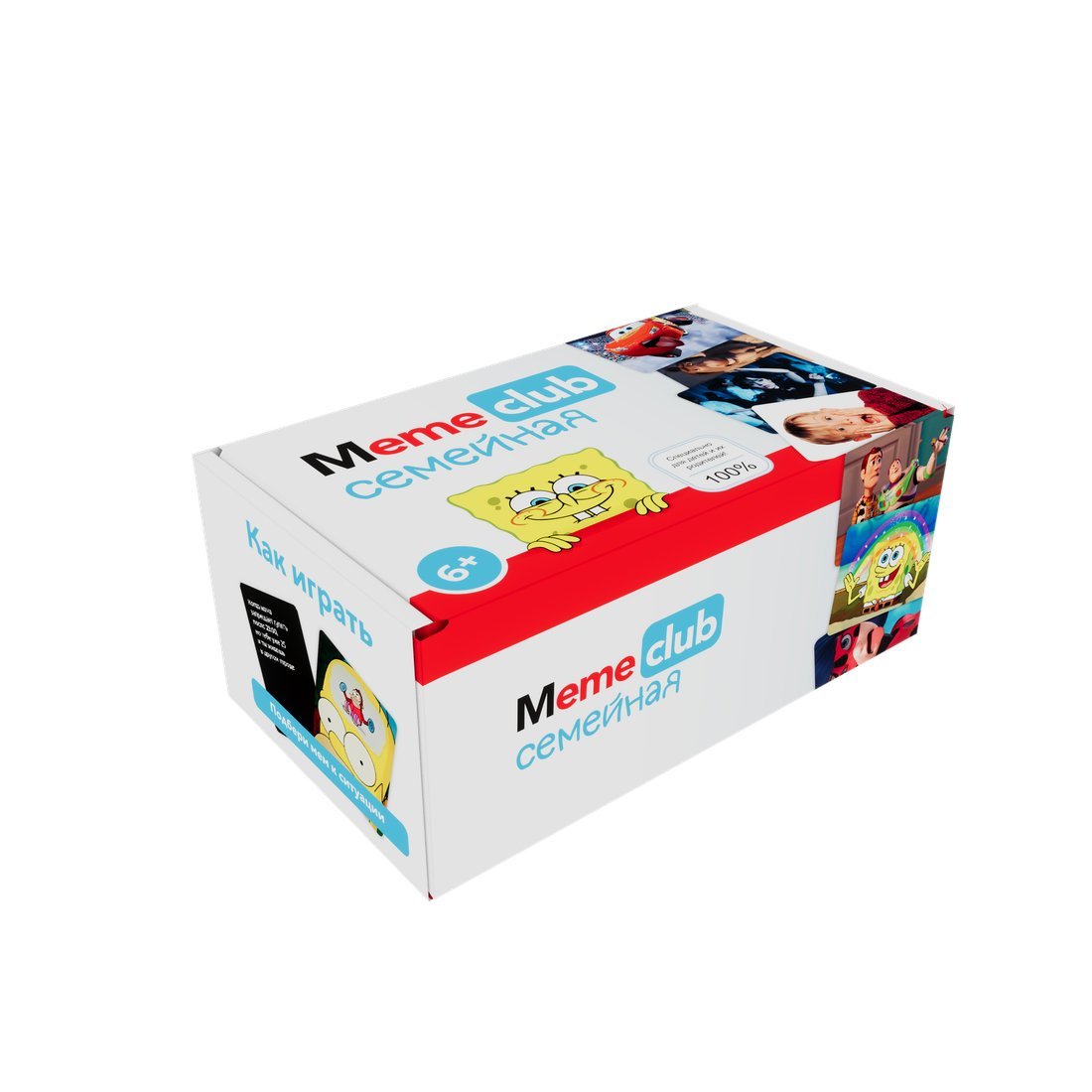 Карточная игра MemeClub Игра в мемы Семейная