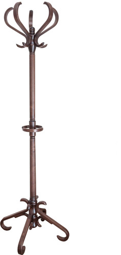 Вешалка для одежды Мебелик В 10Н (темно-коричневый)