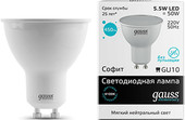 Светодиодная лампа Gauss Elementary GU10 5.5Вт 4100K [13626]