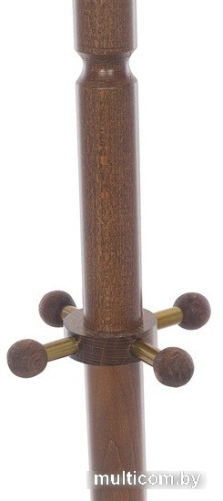 Вешалка для одежды Мебель Импэкс Leset Галант-3 (орех)