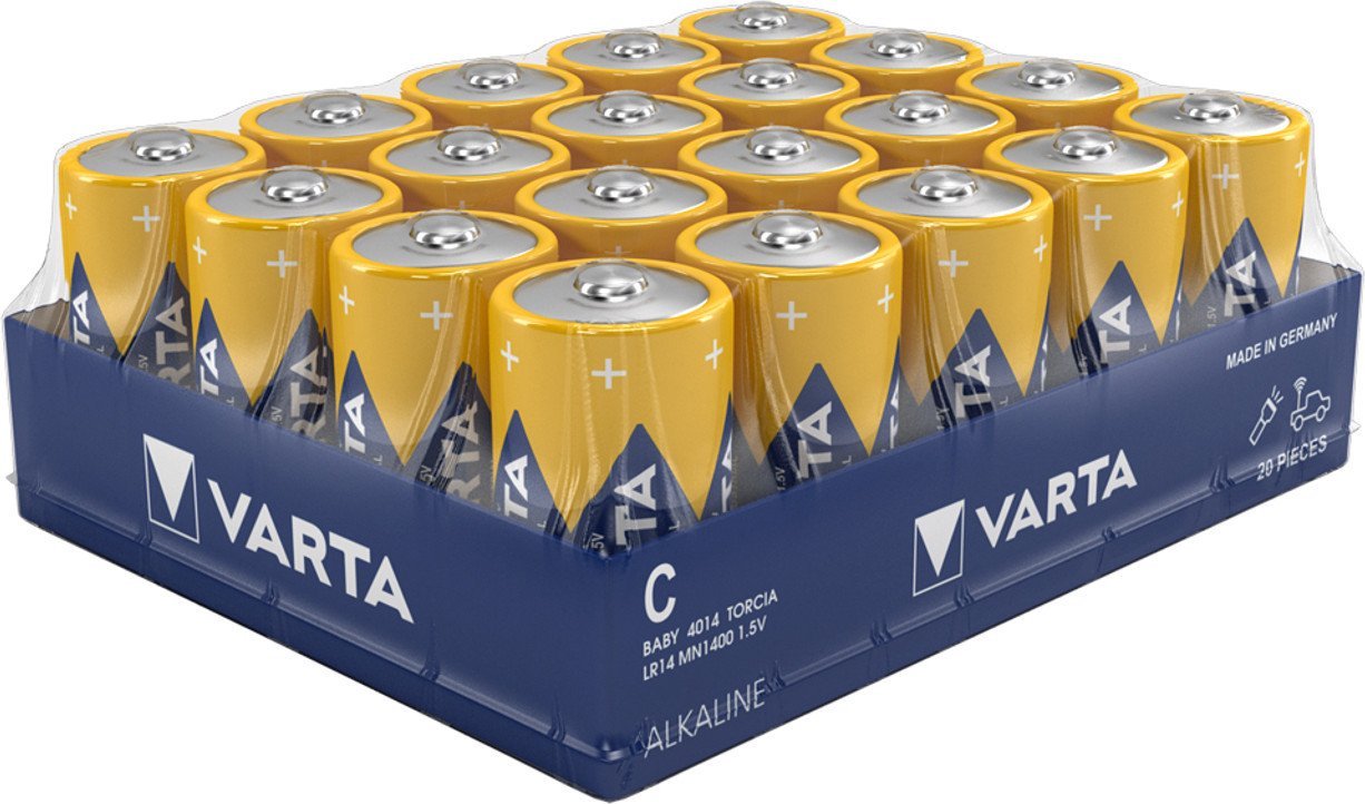 Батарейка Varta Industrial C/LR14 Alkaline 1.5V 4014 211 111