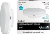 Светодиодная лампа Gauss LED Elementary GX53 11 Вт 4100 K