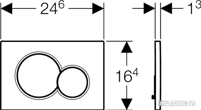 Geberit Sigma 01 115.770.11.5 (белый)