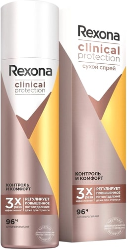 Rexona Clinical Protection контроль и комфорт 150 мл