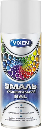 Автомобильная краска Vixen Эмаль универсальная VX-17008 520мл (хаки)