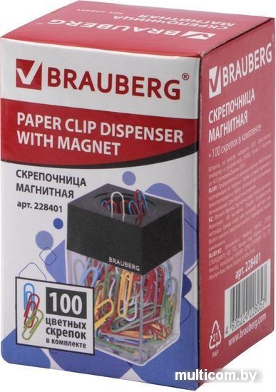 BRAUBERG 228401 (со скрепками)