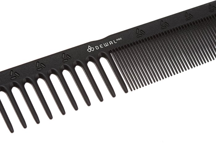 Расческа гребень Dewal Carbon Black JF2012