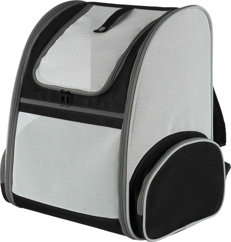 Переноска Trixie Backpack Chloe 28843 (светло-серый/черный)
