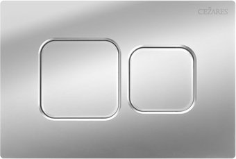 Панель смыва Cezares PN2-BTN-01 (хром)