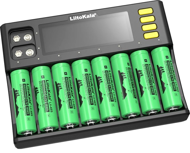 Зарядное устройство LiitoKala Lii-S8 с автомобильным адаптером