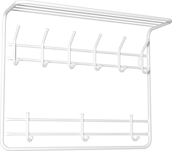 Вешалка для одежды ЗМИ 80 ВСП 9 (белый)