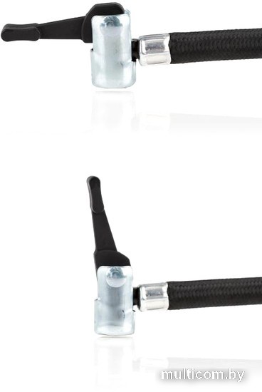 Насос ножной велосипедный Heyner PedalMax PRO (красный)