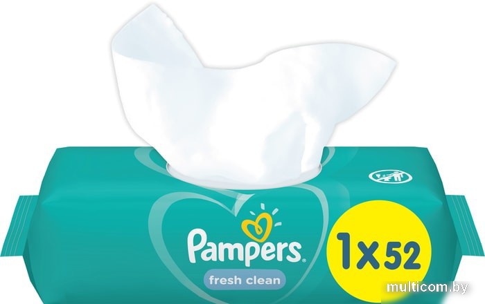 Влажные салфетки Pampers Fresh Clean (52 шт)