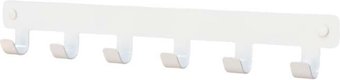 Вешалка для одежды KN Металлическая (белый)