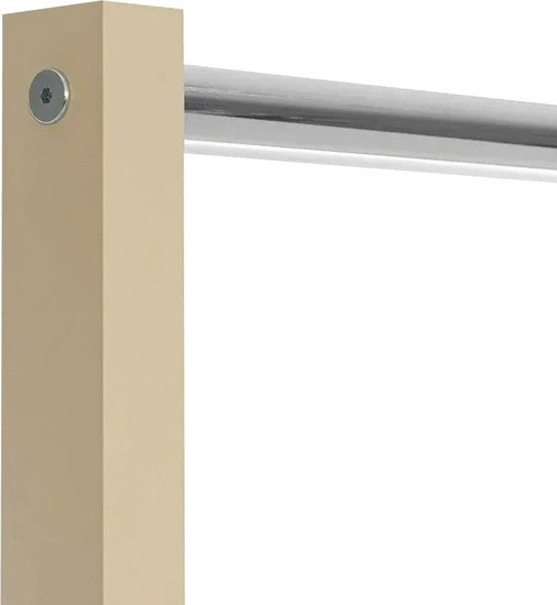 Стойка для одежды Мебелик В 35Н (слоновая кость)