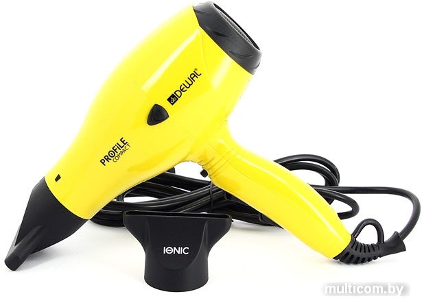Фен Dewal Profile Compact (желтый) [03-119]