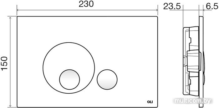 OLI Globe 152950 (глянцевый хром)