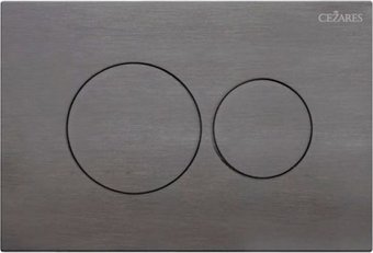 Панель смыва Cezares PN1-BTN-GM (оружейная сталь)