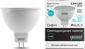 Светодиодная лампа Gauss Elementary GU5.3 3.5Вт 4100K [13524]