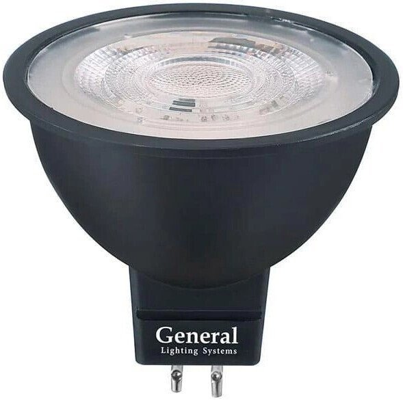 Светодиодная лампочка General GLDEN-MR16-7-230-GU5.3-6500