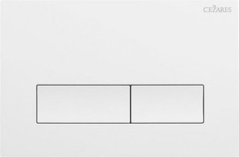 Панель смыва Cezares SLIDER-BTN-BL (белый глянец)