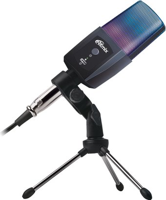 Проводной микрофон Ritmix RDM-170 (черный)