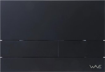 Панель смыва Wave SS02AV 557077 (черный матовый)