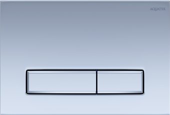 Панель смыва Aquatek Slim KDI-0000024 (хром матовый)