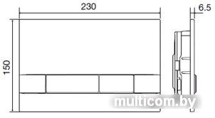 OLI Narrow 152940 (глянцевый хром)