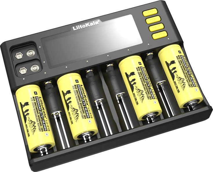 Зарядное устройство LiitoKala Lii-S8 с автомобильным адаптером