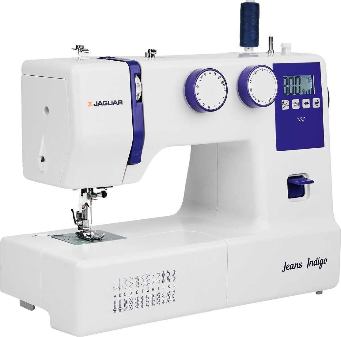 Электронная швейная машина Jaguar Jeans Indigo