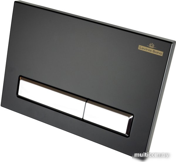 Панель смыва Lavinia Boho Relfix 38050601 (матовый черный/белый)
