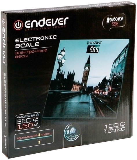 Напольные весы Endever Aurora 556