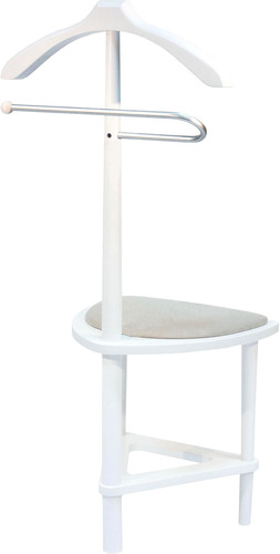 Стойка для одежды Импэкс Leset Атланта со стулом (белый)