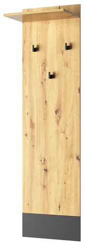 Вешалка для одежды Anrex Rico 45 (дуб артисан-графит)