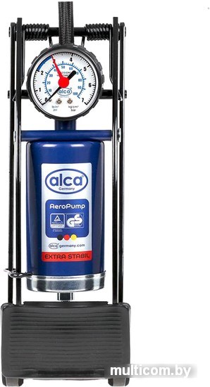 Насос ножной велосипедный Alca 201000