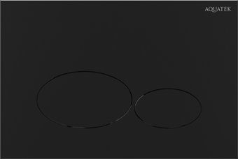 Панель смыва Aquatek KDI-0000074 (черный матовый)