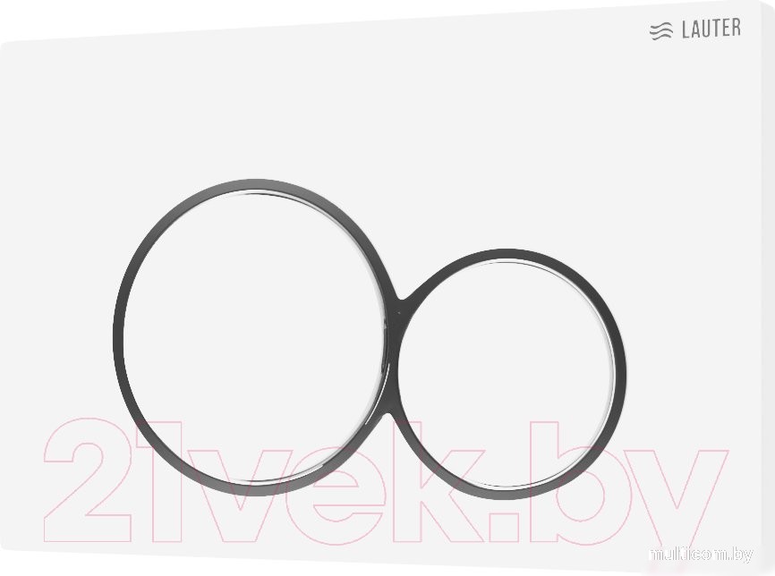 Панель смыва Lauter 219702E (белый)