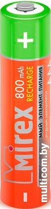 Аккумуляторы Mirex AAA 800mAh 4 шт HR03-08-E4